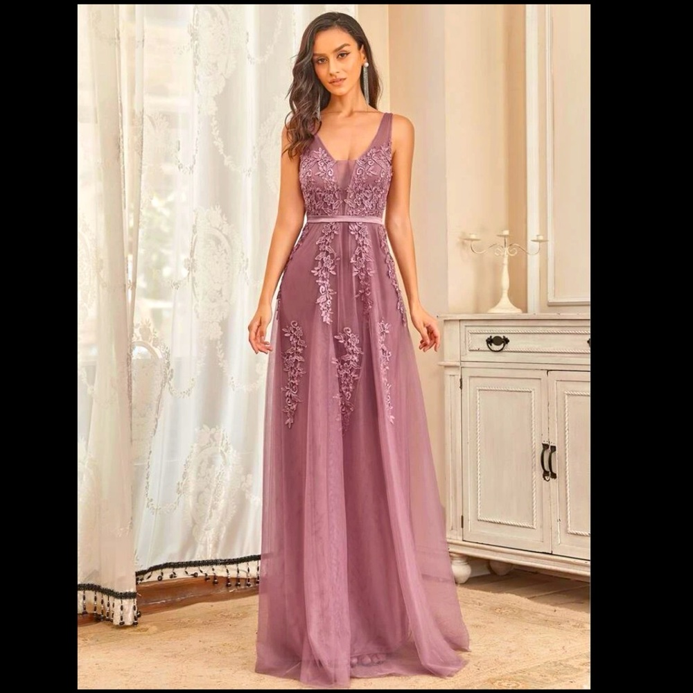 Dusty Pink tulle dress